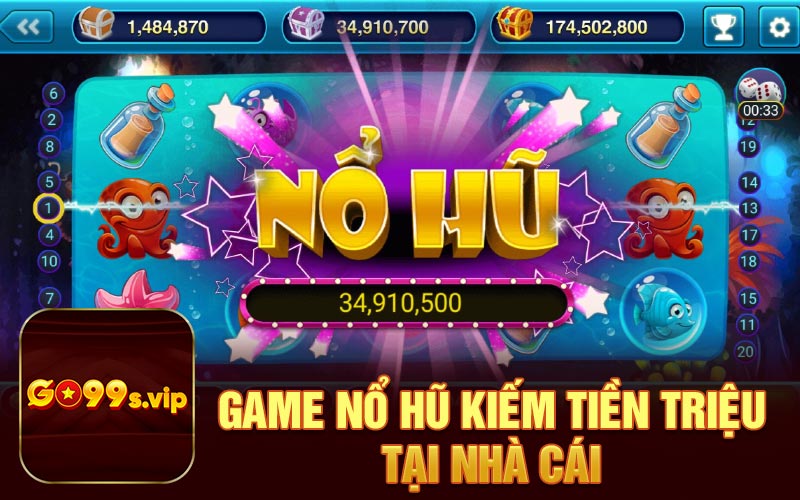 Game nổ hũ kiếm tiền triệu tại nhà cái